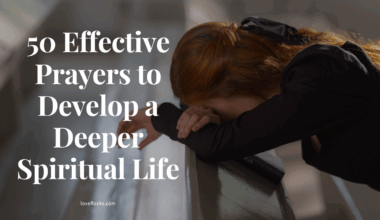 Woman praying alone in quiet devotion, seeking spiritual depth