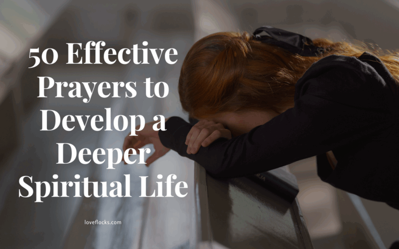 Woman praying alone in quiet devotion, seeking spiritual depth