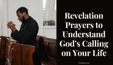 young man kneeling in prayer at sunrise, seeking clarity on God’s calling and life direction