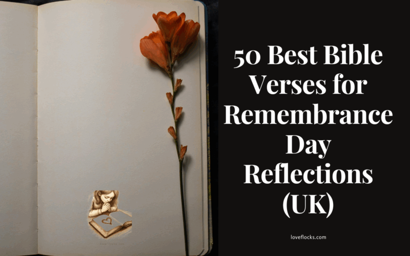 50 Best Bible Verses for Remembrance Day Reflections (UK)