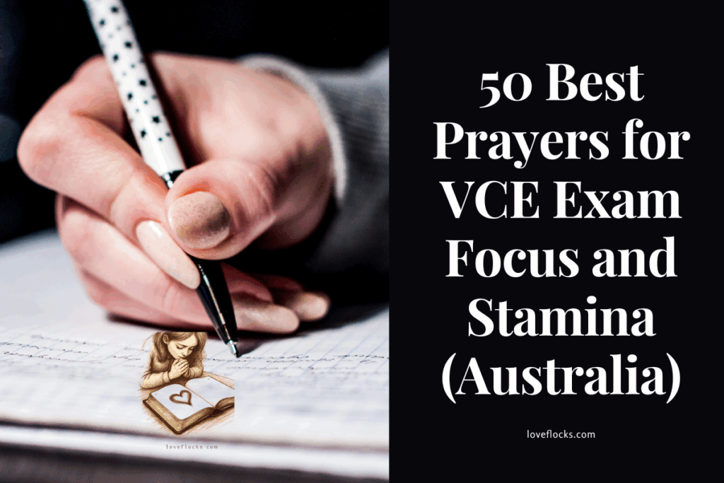 50 Best Prayers for VCE Exam Focus and Stamina (Australia)