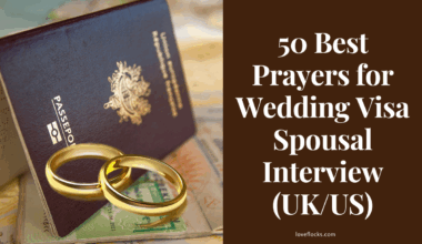 A rare picture of wedding rings beside an international passport.