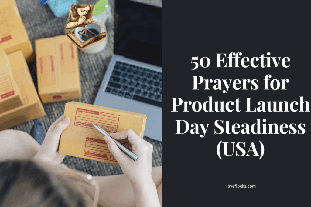 50 Effective Prayers for Product Launch Day Steadiness (USA)