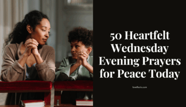 Mother and son prayer at the evening church service.