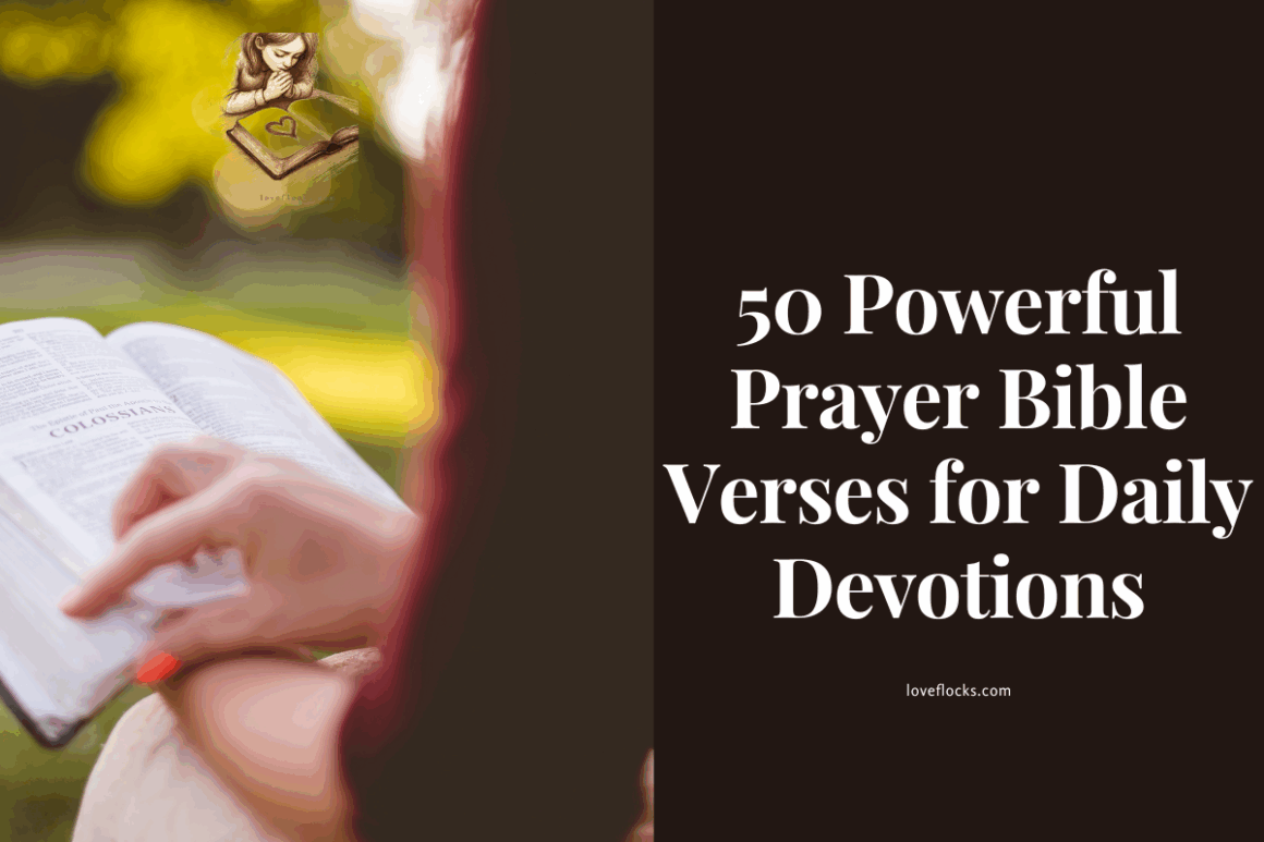 50 Powerful Prayer Bible Verses For Daily Devotions