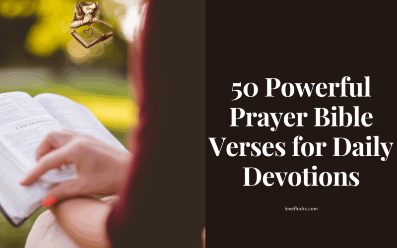 50 Powerful Prayer Bible Verses for Daily Devotions