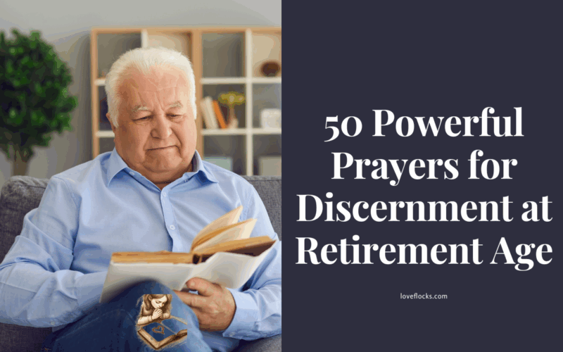 An elderly believer praying with an open Bible, seeking God’s guidance for wisdom, purpose, and peace during retirement years.