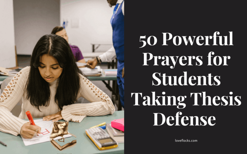 A student taking a test in the classs