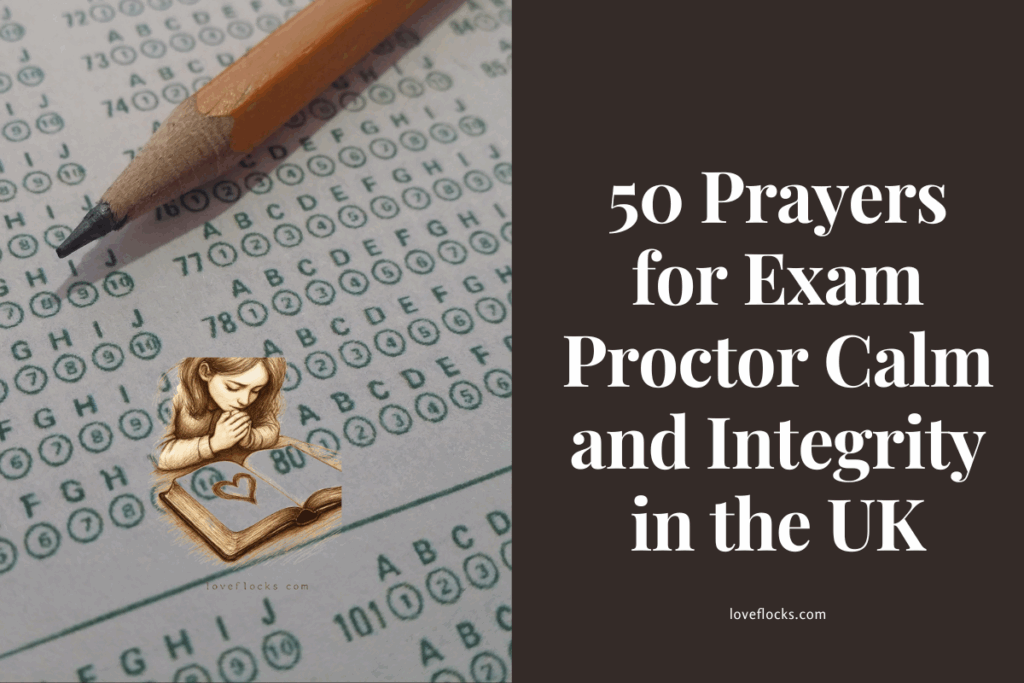 50 Prayers for Exam Proctor Calm and Integrity in the UK