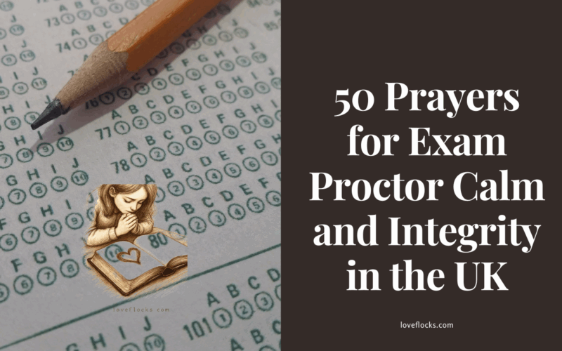 50 Prayers for Exam Proctor Calm and Integrity in the UK