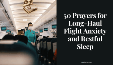 50 Prayers for Long-Haul Flight Anxiety and Restful Sleep