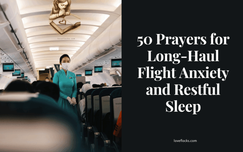 50 Prayers for Long-Haul Flight Anxiety and Restful Sleep