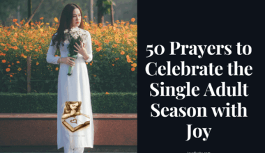 A lady in her adulthood is still single but celebrates herself with flowers.