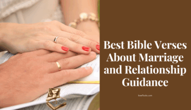 Couple studying the scriptures together in love.