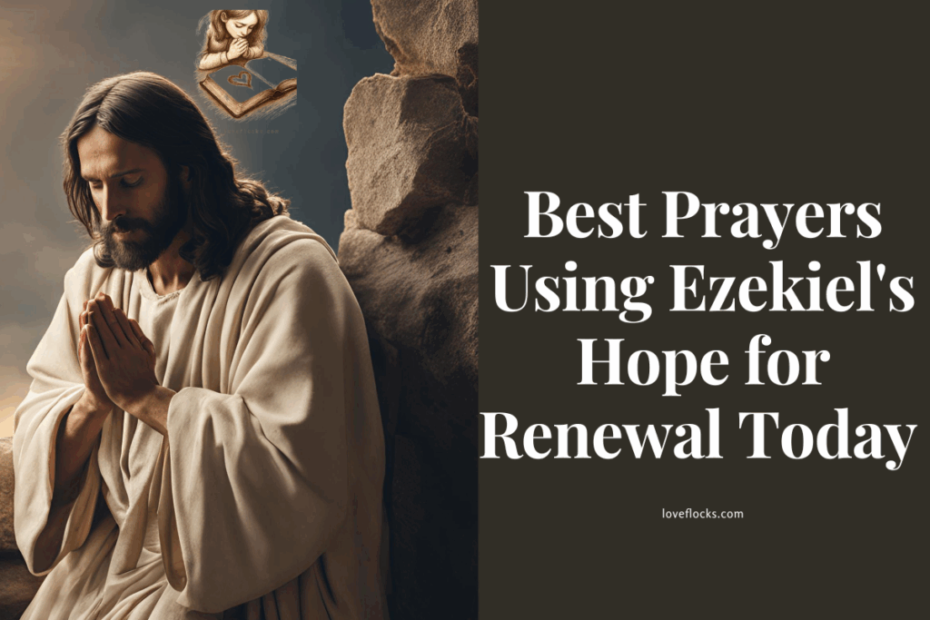  An image of Jesus on the mount, representing the necessity of prayer, showing him praying on the mount. 