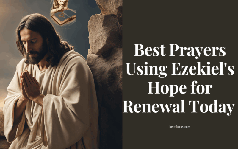 An image of Jesus on the mount, representing the necessity of prayer, showing him praying on the mount.