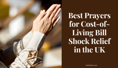 Best Prayers for Cost-of-Living Bill Shock Relief in the UK