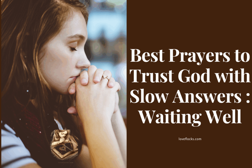 A lady patiently waiting on God in silent prayers.