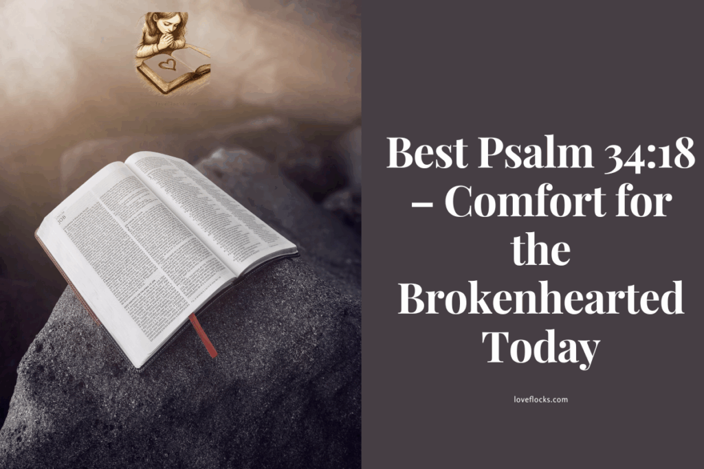Best Psalm 34:18 – Comfort For The Brokenhearted Today