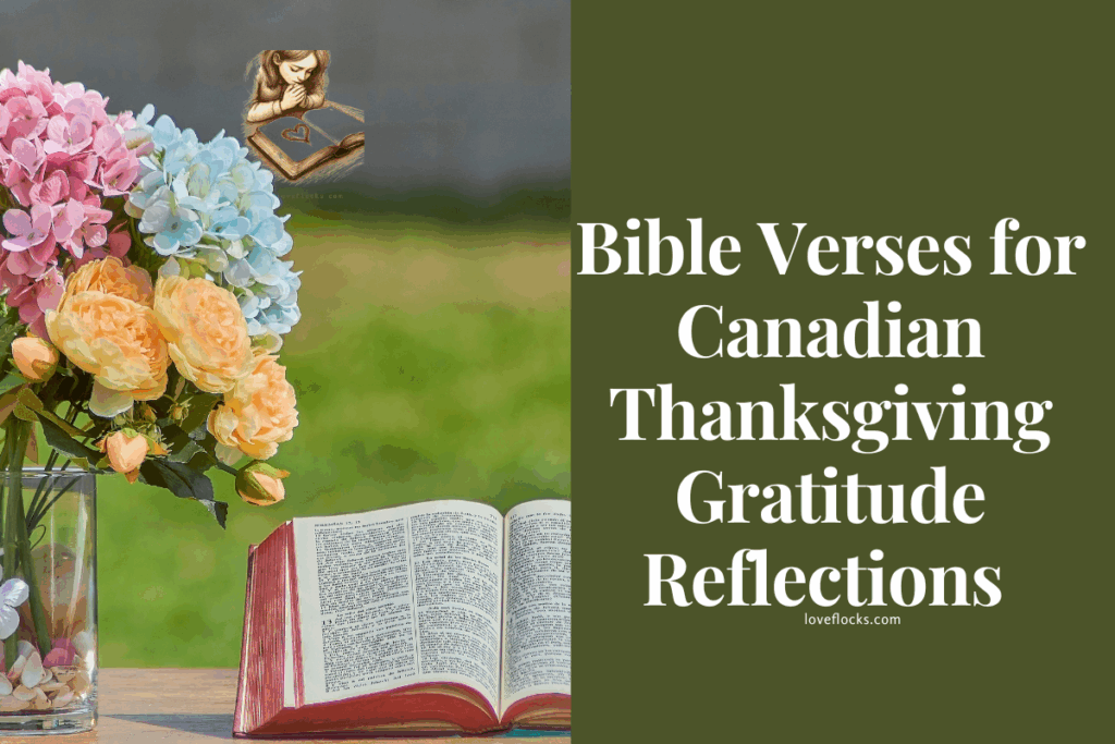 Bible Verses for Canadian Thanksgiving Gratitude Reflections 