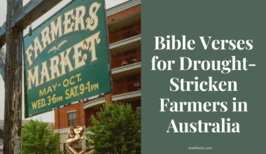 Bible Verses for Drought-Stricken Farmers in Australia