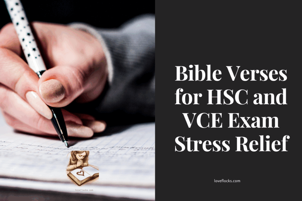 Bible Verses for HSC and VCE Exam Stress Relief