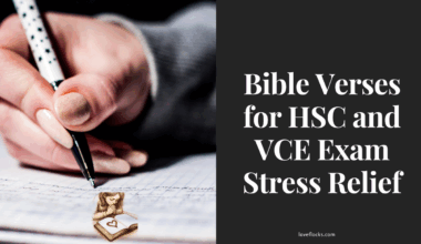 Bible Verses for HSC and VCE Exam Stress Relief