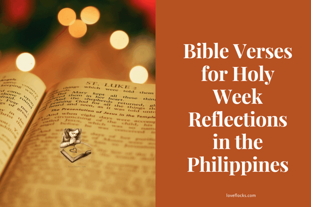 Bible Verses for Holy Week Reflections in the Philippines