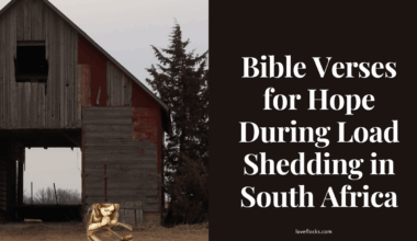 Bible Verses for Hope During Load Shedding in South Africa