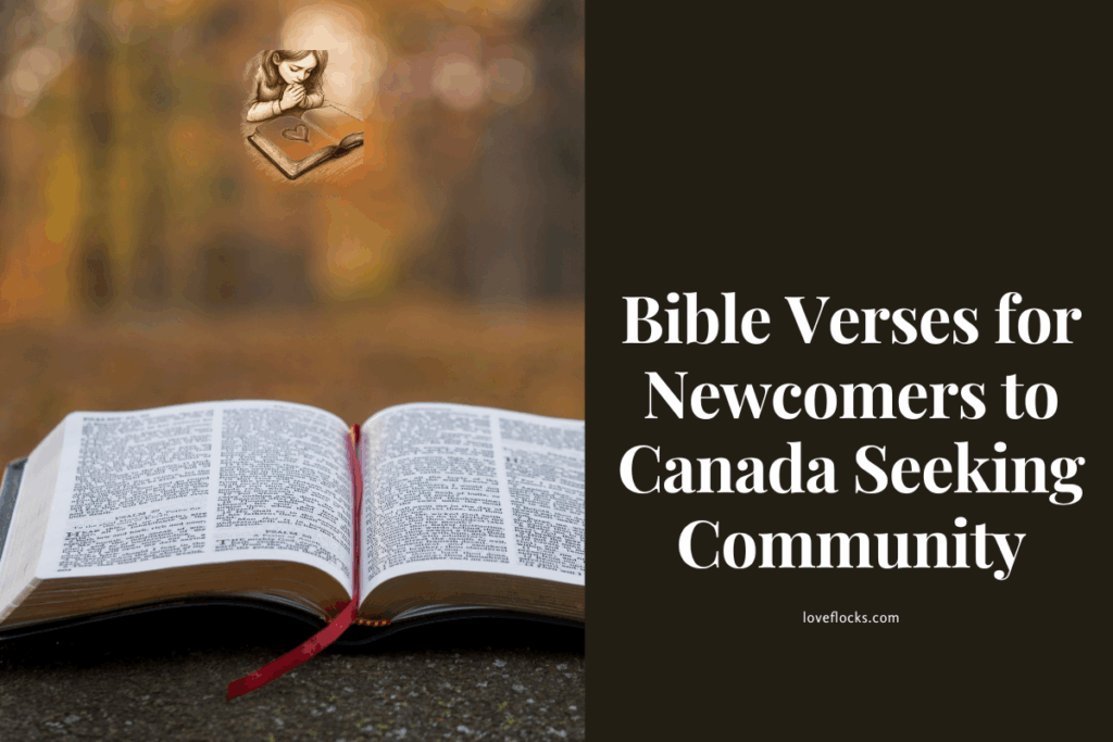Bible Verses for Newcomers to Canada Seeking Community