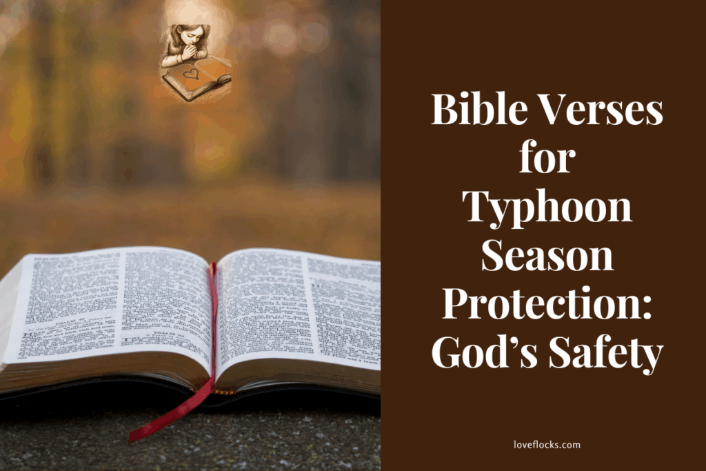 Bible Verses for Typhoon Season Protection: God’s Safety