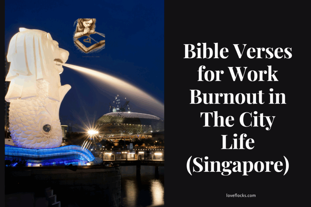 Bible Verses for Work Burnout in The City Life (Singapore)