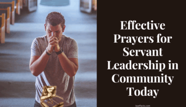 A man kneeling in total humility, praying for the spirit of good servanthood.