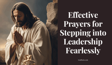 A picture of Jesus on the mount, demonstrating prayers on the mount, symbolizing the need for prayers.