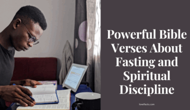 A disciplined young man seeking wisdom from scriptures.