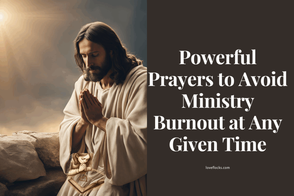 Jesus in quiet prayer at sunrise, seeking God’s direction before a major life transition