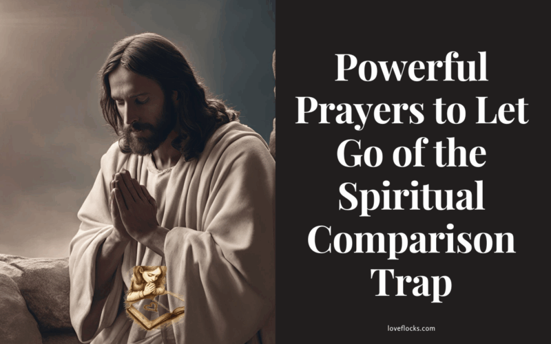 An image of Jesus on the mount, representing the necessity of prayer, showing him praying on the mount.