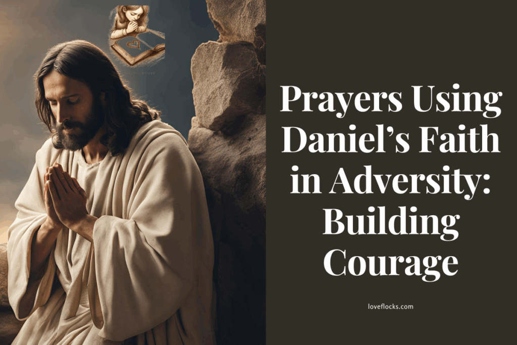 An image of Jesus on the mount, representing the necessity of prayer, showing him praying on the mount.