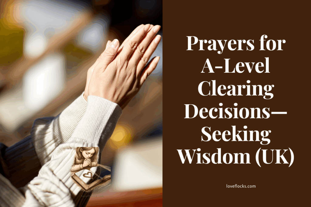 Prayers for A-Level Clearing Decisions—Seeking Wisdom (UK)