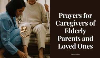 A caregiver giving an elderly care to an old woman