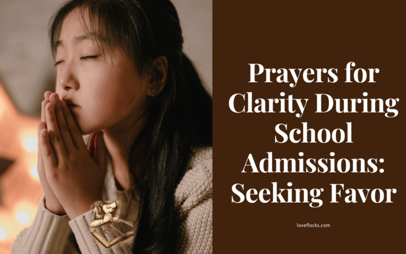 A student praying to have admission to the university.
