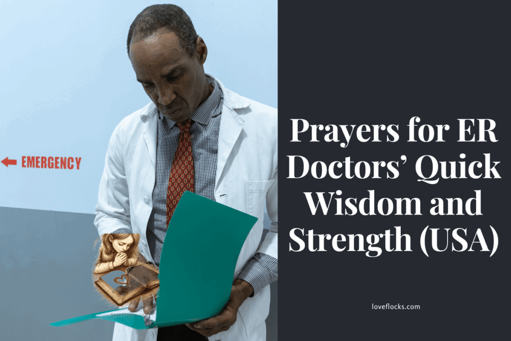 Prayers for ER Doctors’ Quick Wisdom and Strength (USA)
