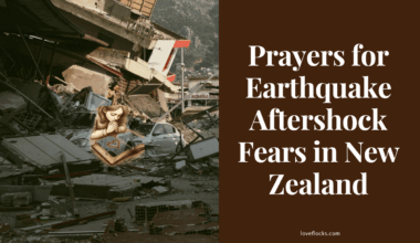 Prayers for Earthquake Aftershock Fears in New Zealand