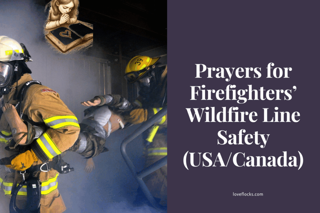 Prayers for Firefighters’ Wildfire Line Safety (USA/Canada)