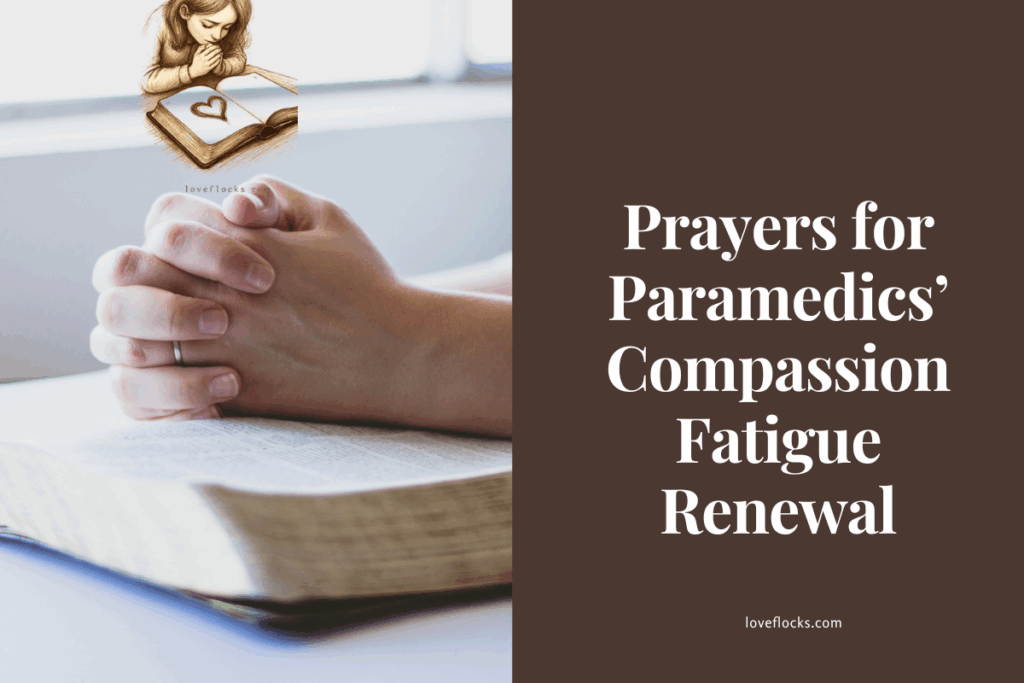 Prayers for Paramedics’ Compassion Fatigue Renewal