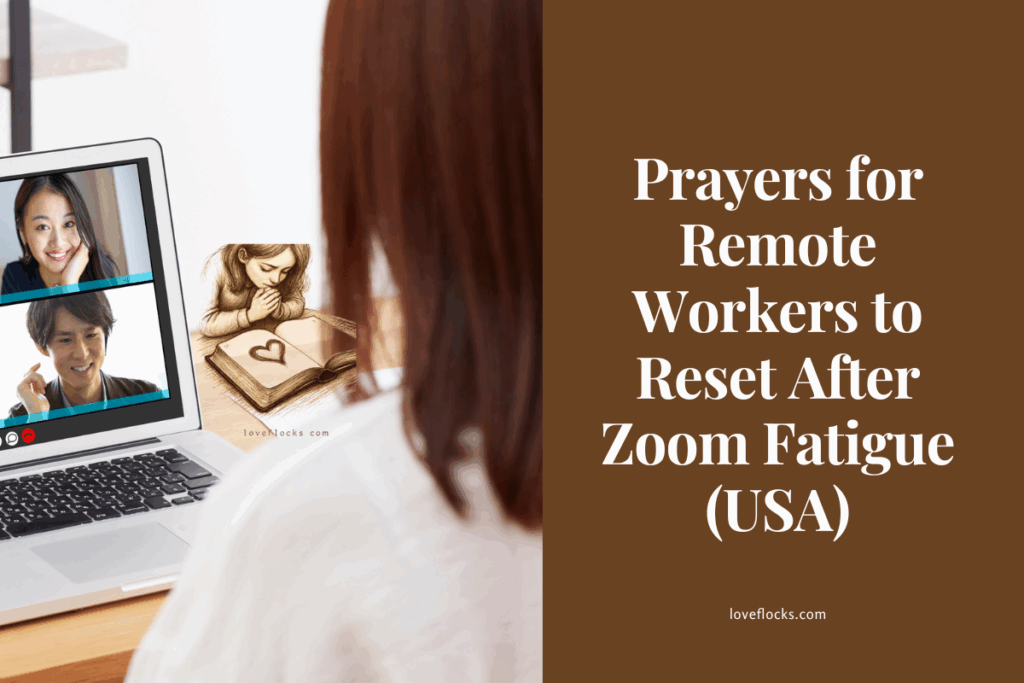 Prayers for Remote Workers to Reset After Zoom Fatigue (USA)