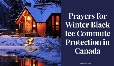 Prayers for Winter Black Ice Commute Protection in Canada