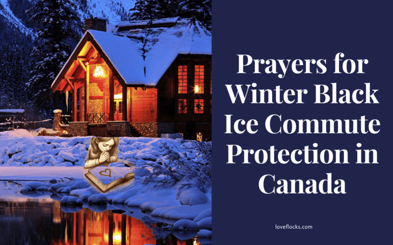 Prayers for Winter Black Ice Commute Protection in Canada