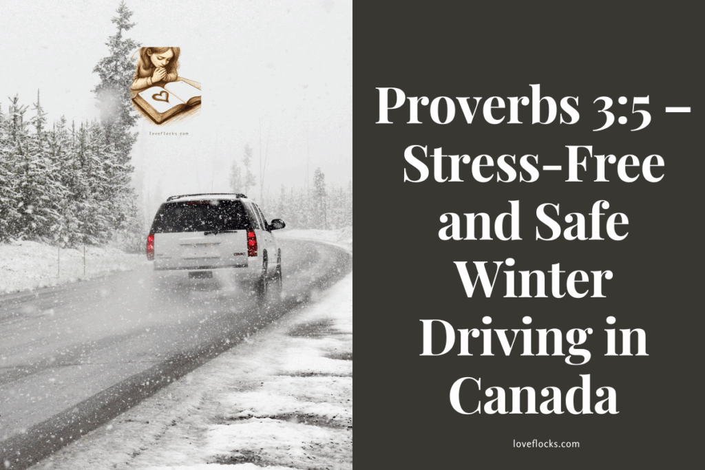 Proverbs 3:5 – Stress-Free and Safe Winter Driving in Canada