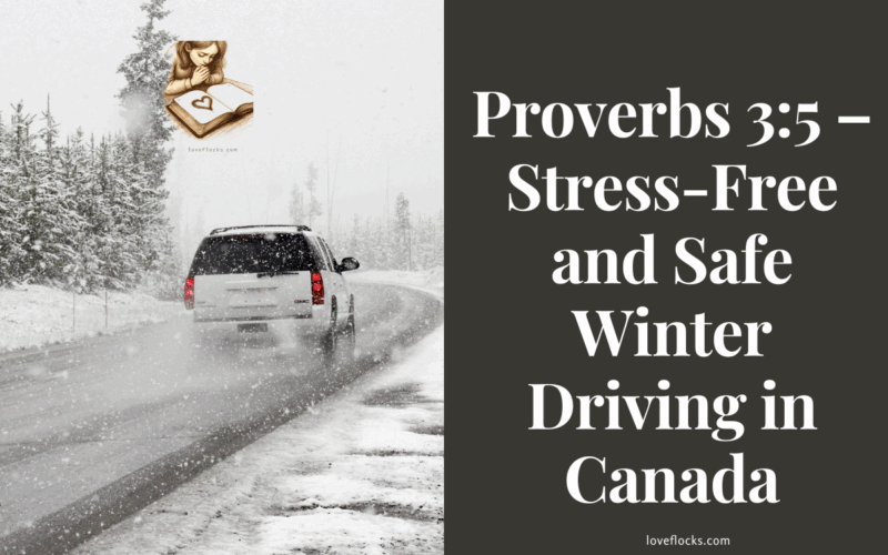 Proverbs 3:5 – Stress-Free and Safe Winter Driving in Canada
